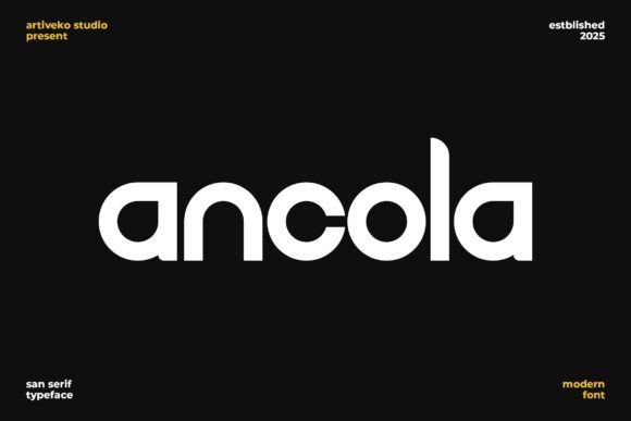 Ancola Typeface: The Strategic Choice for Sharp Brand Identity