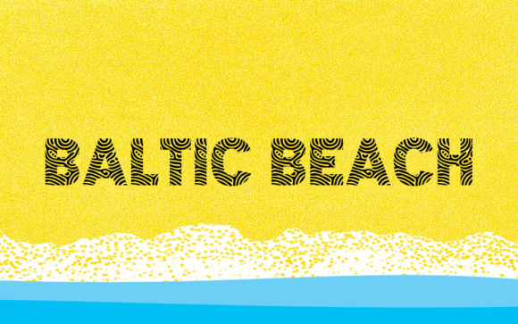 Baltic Beach: A Creative Decorative Typeface for Modern Branding