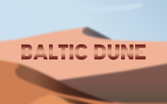 Baltic Dune: A Creative Font for Polished Brand Identity