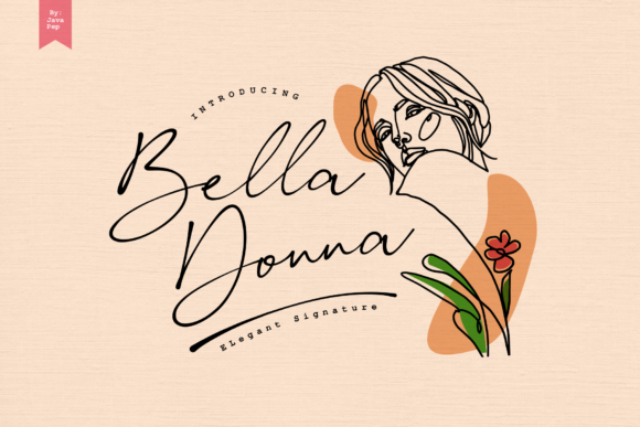 Bella Donna: The Perfect Script Font for Editorial Design