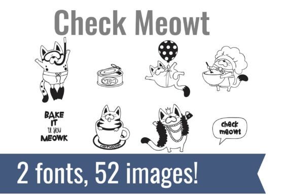 Check Meowt Dingbats: A Playful Typeface for Modern Editorial Design