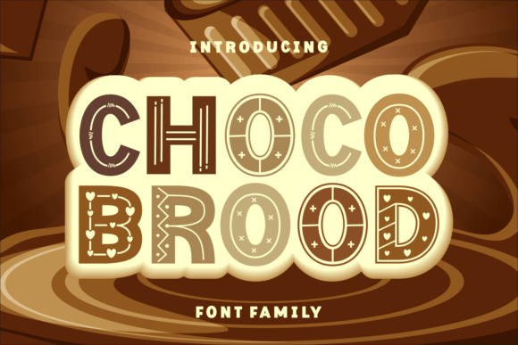 Choco Brood: The Perfect Decorative Typeface for Handmade Creations
