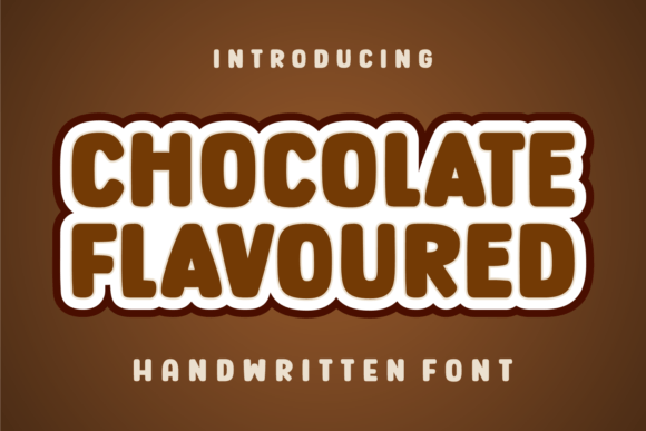 Chocolate Flavoured Typeface Review for Sweet Campaigns