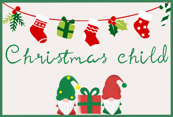 Christmas Child: A Quirky Handwritten Typeface for Seasonal Creations