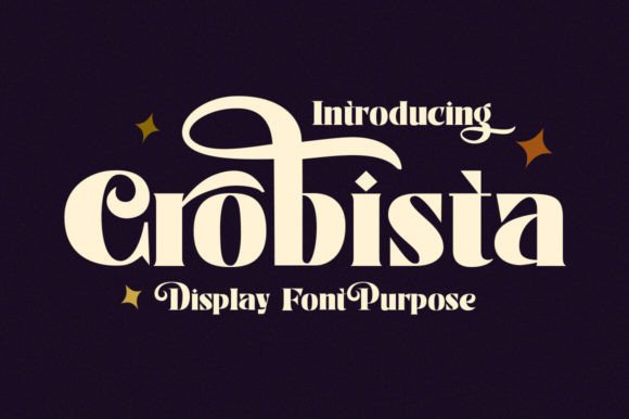 Crobista Typeface Review: A Sleek Serif for Modern Brand Identity