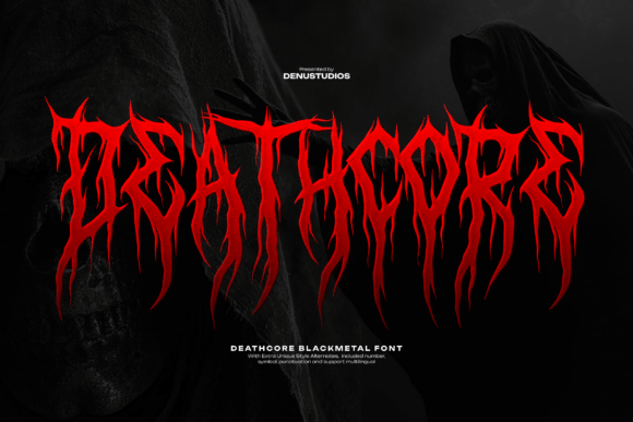 Deathcore Typeface: A Designer’s Real-World Branding Test