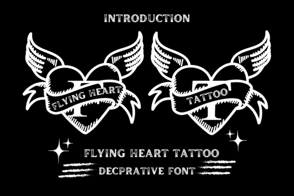 Flying Heart Tattoo: The Creative Font That Elevates Campaign Visuals