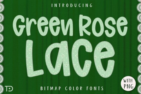 Green Rose Lace: The Premium Color Font for Scroll-Stopping Campaigns