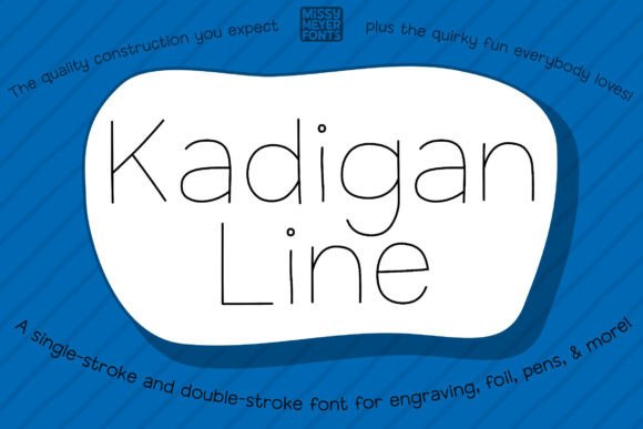 Kadigan Line: A Handcrafted Sans Serif for Editorial Design