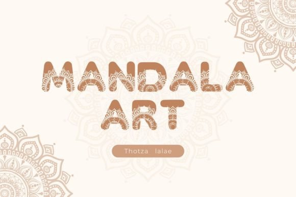 Mandala Art: The Creative Typeface for Campaign Clarity