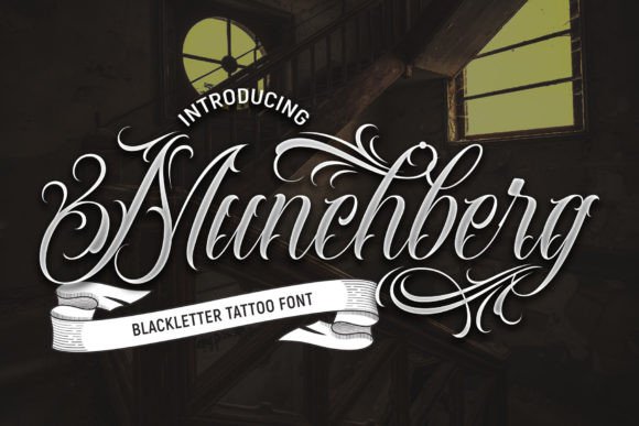 Munchberg Typeface Review: A Bold Blackletter for Digital Branding