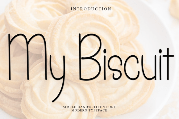 My Biscuit: The Festive Sans Serif Font for Holiday Campaigns