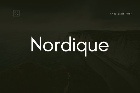 Nordique: The Minimal Sans Serif Typeface for Clear Campaign Messaging
