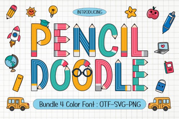 Pencil Doodle: The Playful Display Typeface for Scroll-Stopping Social Content