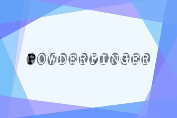 Powderfinger Typeface Review: A Decorative Freebie for Brand Identity