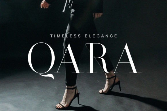 Qara: The Premium Serif Typeface for Polished Brand Identity
