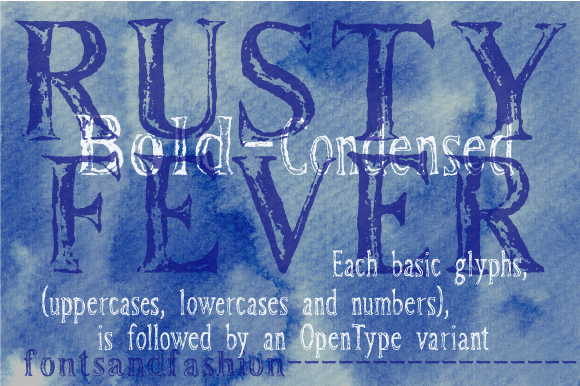 Rusty Fever: The Slab Serif Typeface That Transforms Small Business Branding