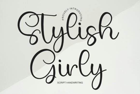 Stylish Girly Typeface Review: A Whimsical Handwritten Font for Brand Identity