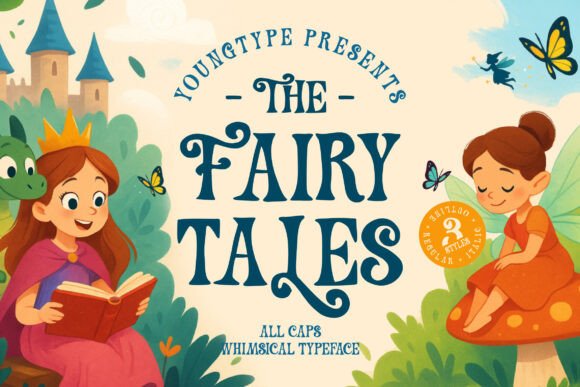 The Fairy Tales: A Whimsical Serif for Magical Brand Identities