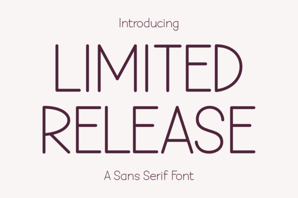 Why Limited Release Is the Perfect Typeface for High-Impact Campaigns